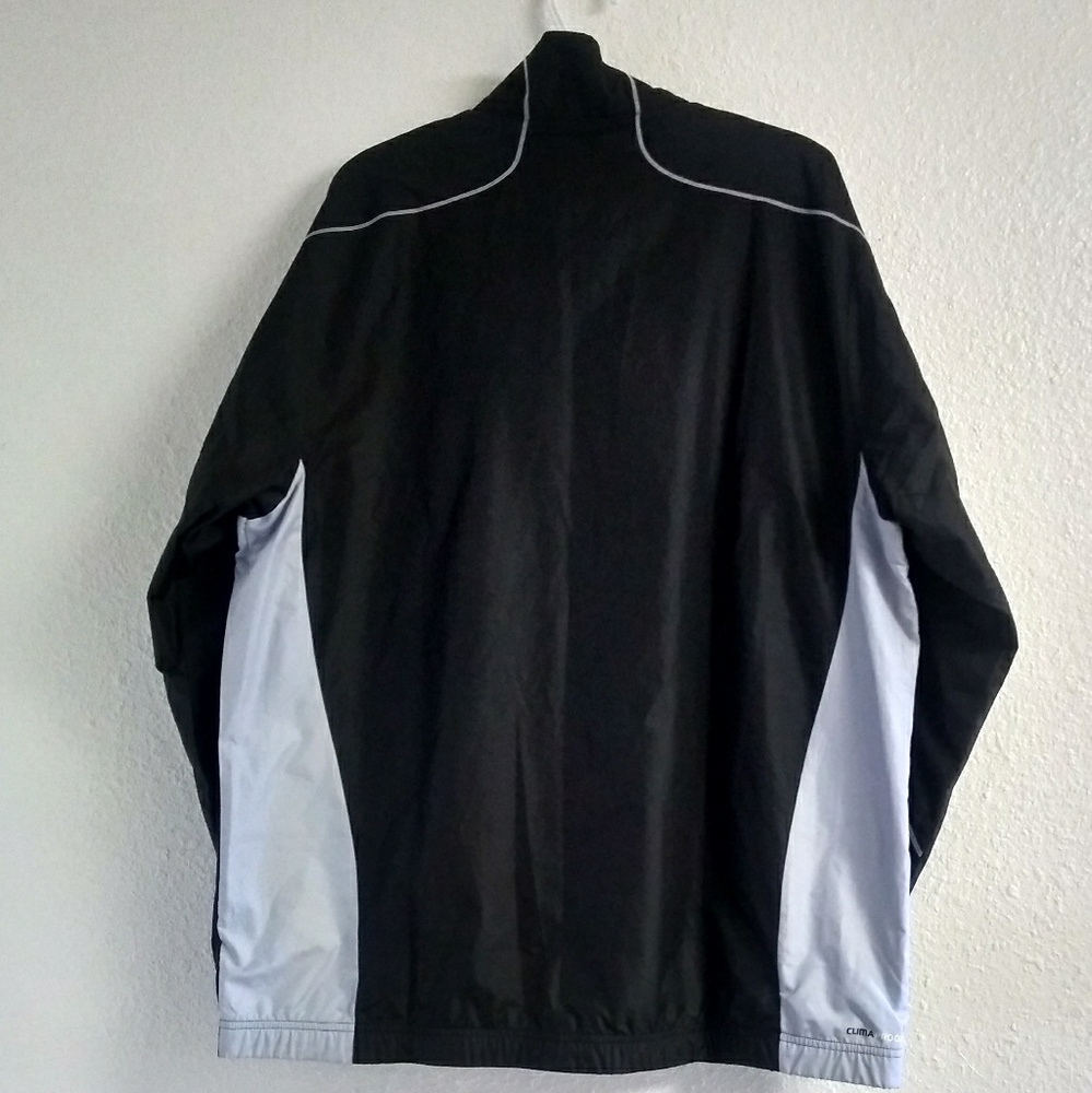 Adidas Tri Color Varsity Wind Jacket. - Picture 2 of 5